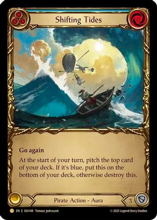 Image of Shifting Tides (Treasure) [SEA148] (High Seas)  Cold Foil