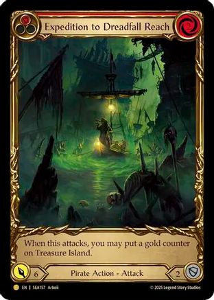 Image of Expedition to Dreadfall Reach (Treasure) [SEA157] (High Seas)  Cold Foil