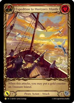 Image of Expedition to Horizon's Mantle (Treasure) [SEA158] (High Seas)  Cold Foil