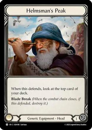 Image of Helmsman's Peak (Treasure) [SEA180] (High Seas)  Cold Foil