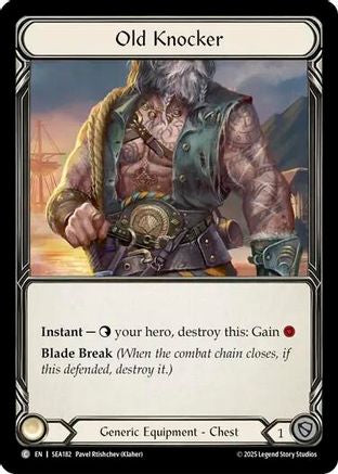 Image of Old Knocker (Treasure) [SEA182] (High Seas)  Cold Foil