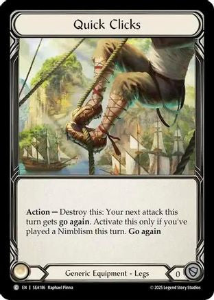 Image of Quick Clicks (Treasure) [SEA186] (High Seas)  Cold Foil