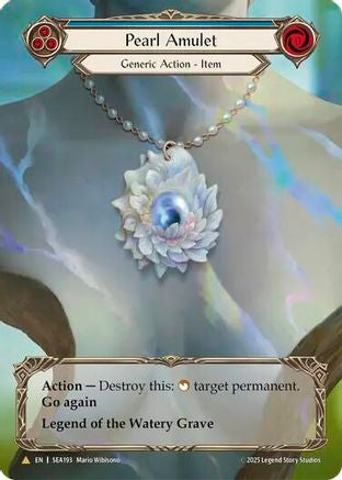 Image of Pearl Amulet (Treasure) [SEA193] (High Seas)  Cold Foil