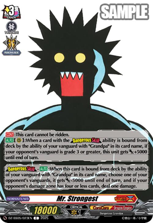 Image of Mr. Strongest (DZ-SS05/023EN) [CoroCoro Start Deck Pack]