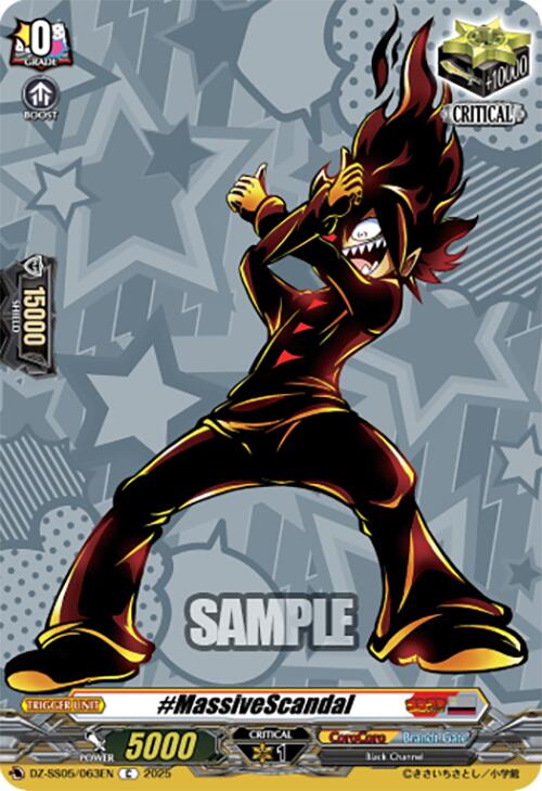 Image of #MassiveScandal (DZ-SS05/063EN) [CoroCoro Start Deck Pack]