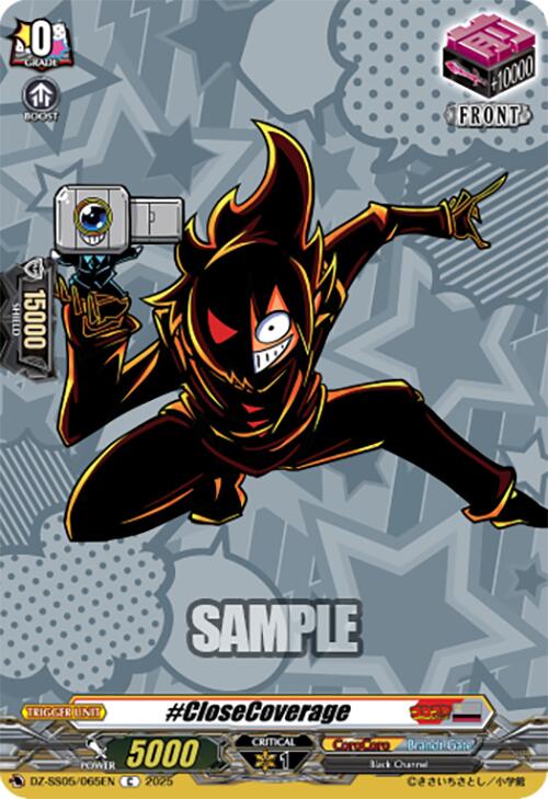 Image of #CloseCoverage (DZ-SS05/065EN) [CoroCoro Start Deck Pack]