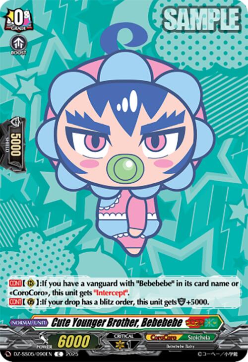 Image of Cute Younger Brother, Bebebebe (DZ-SS05/090EN) [CoroCoro Start Deck Pack]