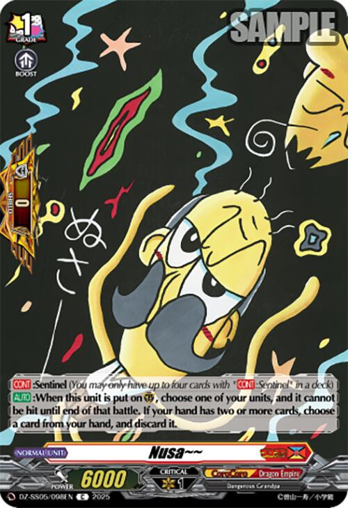 Image of Nusa~~ (DZ-SS05/098EN) [CoroCoro Start Deck Pack]