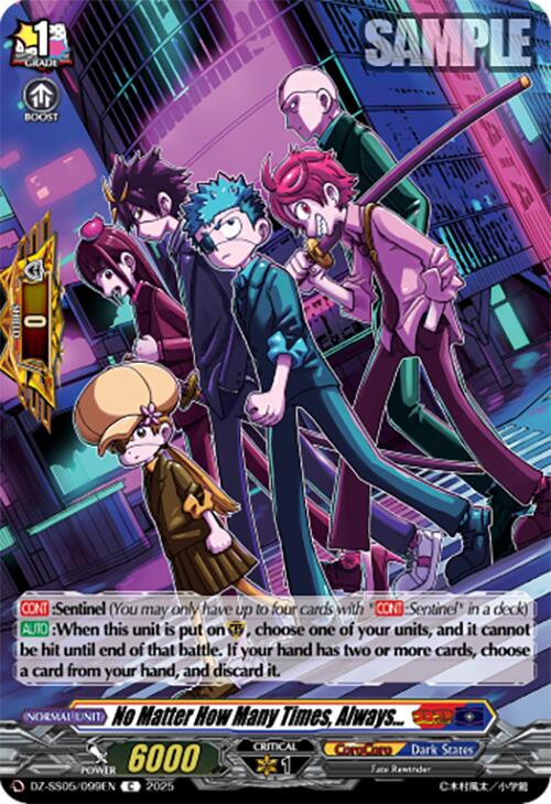 Image of No Matter How Many Times, Always... (DZ-SS05/099EN) [CoroCoro Start Deck Pack]