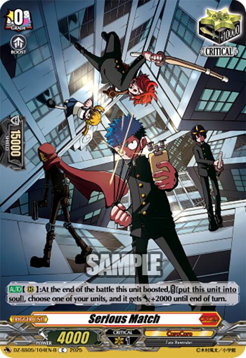 Image of Serious Match (DZ-SS05/104EN-B) [CoroCoro Start Deck Pack]