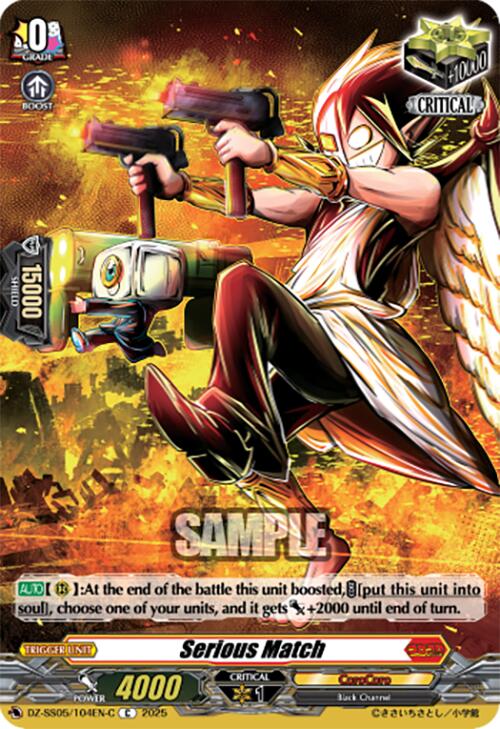 Image of Serious Match (DZ-SS05/104EN-C) [CoroCoro Start Deck Pack]