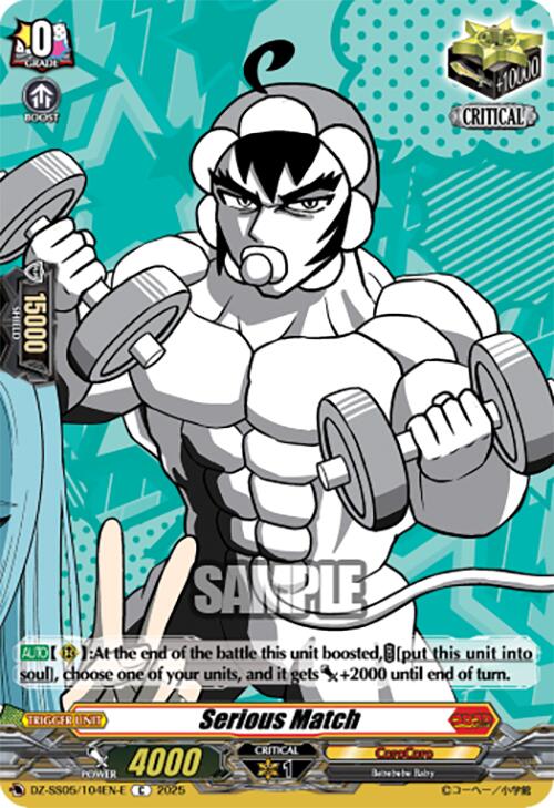 Image of Serious Match (DZ-SS05/104EN-E) [CoroCoro Start Deck Pack]