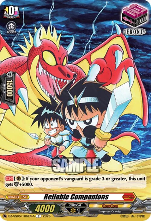Image of Reliable Companions (DZ-SS05/106EN-A) [CoroCoro Start Deck Pack]