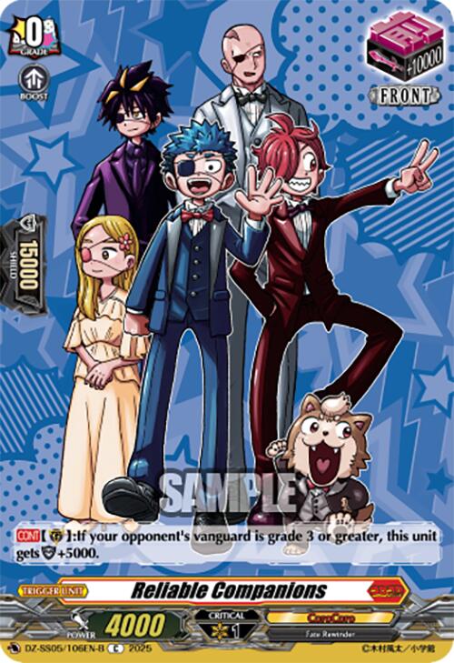 Image of Reliable Companions (DZ-SS05/106EN-B) [CoroCoro Start Deck Pack]
