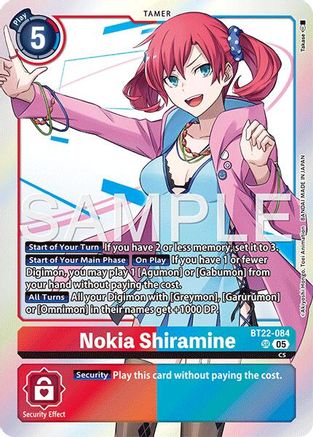 Image of Nokia Shiramine [BT22-084] [Cyber Eden]