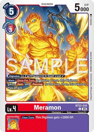 Image of Meramon [BT22-010] [Cyber Eden]