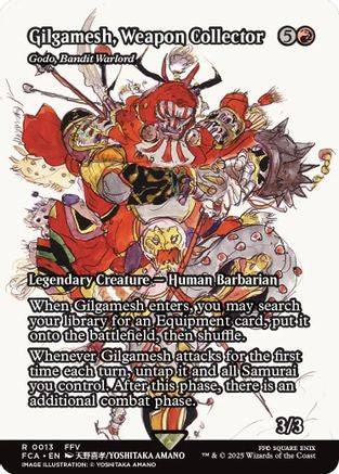 Image of Gilgamesh, Weapon Collector - Godo, Bandit Warlord (Showcase) [FINAL FANTASY : Through the Ages]