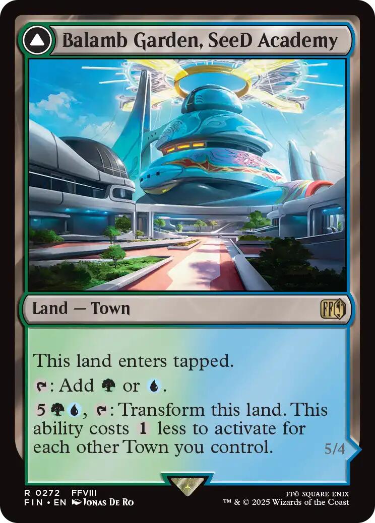 Image of Balamb Garden, SeeD Academy // Balamb Garden, Airborne [FINAL FANTASY]