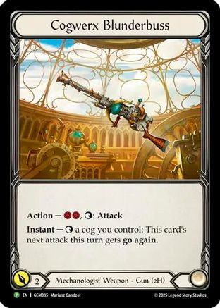 Image of Cogwerx Blunderbuss [GEM035] (GEM Pack 2)  Cold Foil