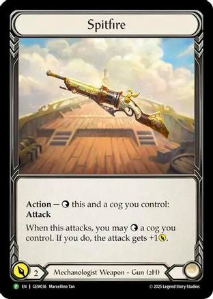 Image of Spitfire [GEM036] (GEM Pack 2)  Cold Foil