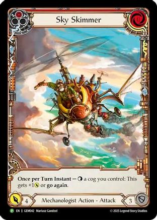 Image of Sky Skimmer (Red) [GEM042] (GEM Pack 2)