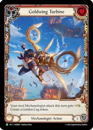 Image of Goldwing Turbine (Red) [GEM043] (GEM Pack 2)