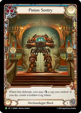 Image of Pinion Sentry [GEM045] (GEM Pack 2)
