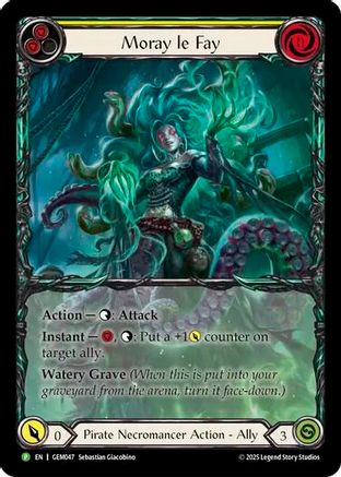 Image of Moray le Fay [GEM047] (GEM Pack 2)  Rainbow Foil