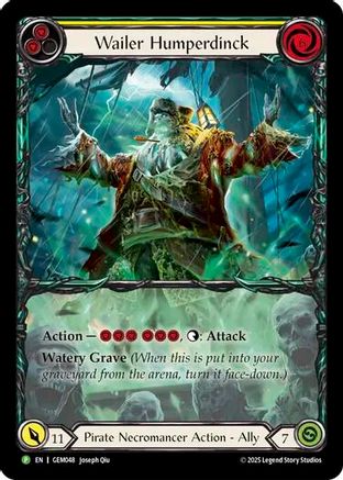 Image of Wailer Humperdinck [GEM048] (GEM Pack 2)  Rainbow Foil
