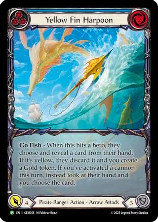 Image of Yellow Fin Harpoon [GEM056] (GEM Pack 2)