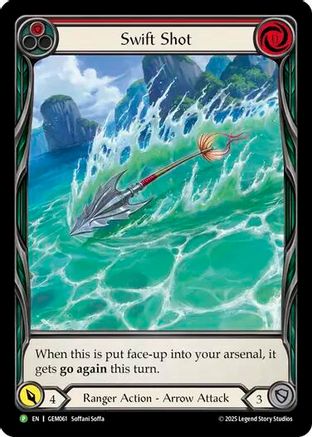 Image of Swift Shot [GEM061] (GEM Pack 2)  Rainbow Foil