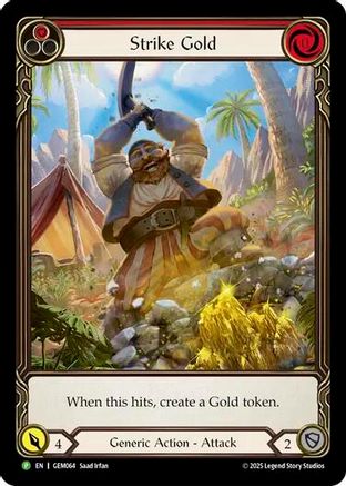 Image of Strike Gold (Red) [GEM064] (GEM Pack 2)
