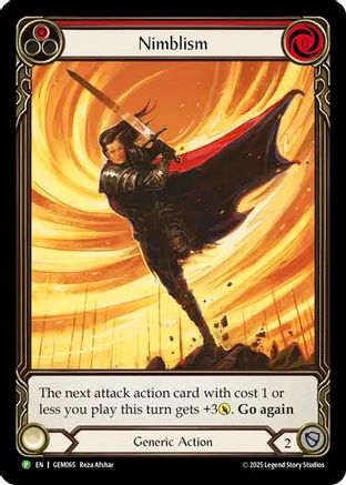 Image of Nimblism (Red) [GEM065] (GEM Pack 2)