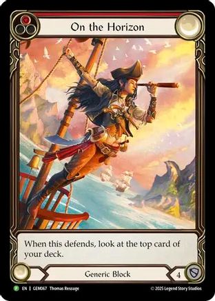 Image of On the Horizon (Red) [GEM067] (GEM Pack 2)