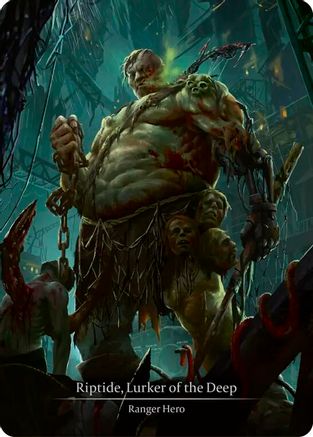 Image of Riptide, Lurker of the Deep (Marvel) [GEM033] (GEM Pack 2)  Cold Foil