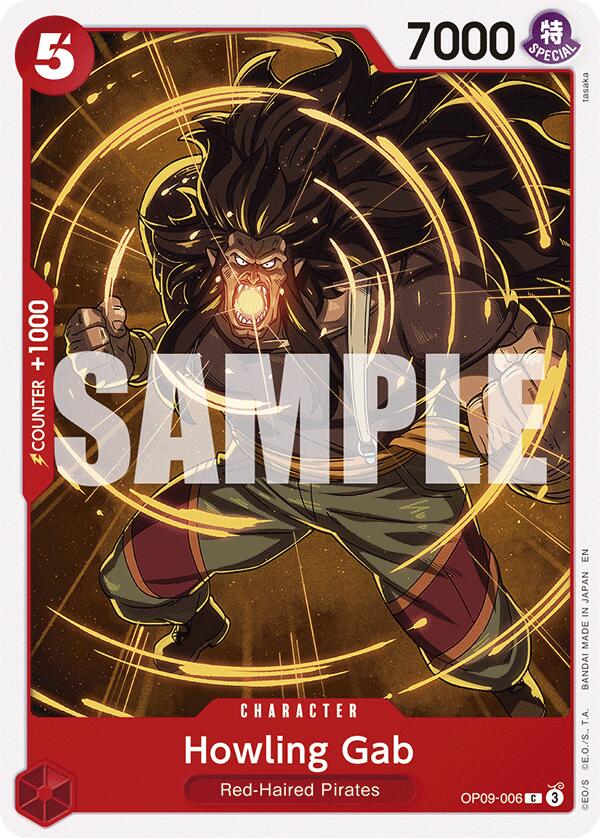 Image of Howling Gab (Reprint) [Starter Deck: Red Shanks]
