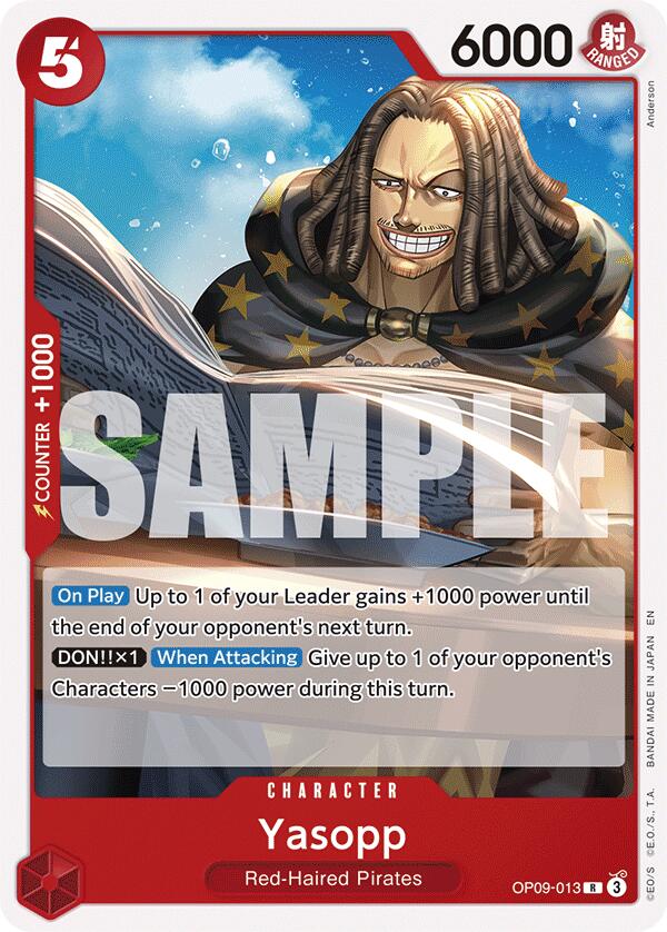 Image of Yasopp (Reprint) [Starter Deck: Red Shanks]