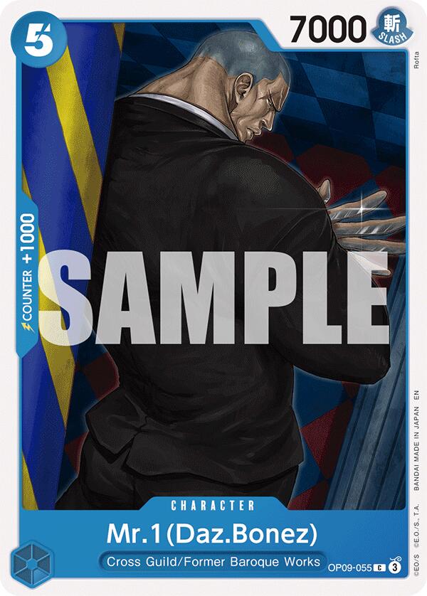Image of Mr.1(Daz.Bonez) (Reprint) [Starter Deck: Blue Buggy]