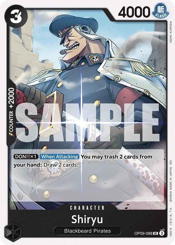 Image of Shiryu (Reprint) [Starter Deck: Black Marshall.D.Teach]