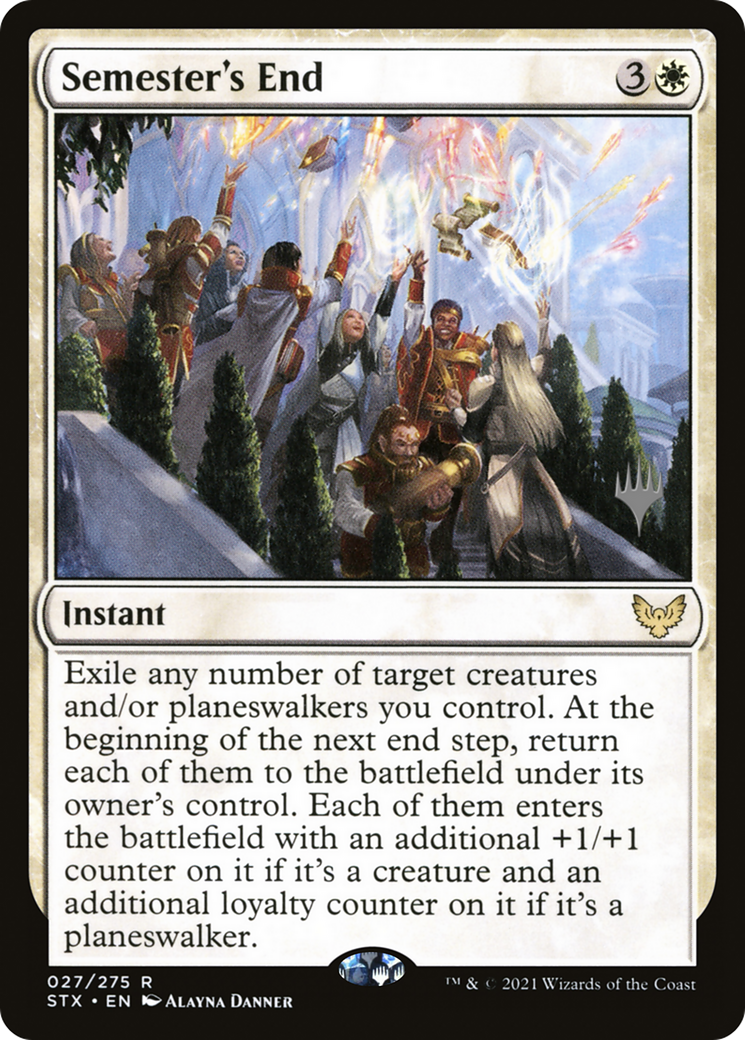 Image of Semester's End (Promo Pack) [Strixhaven: School of Mages Promos]
