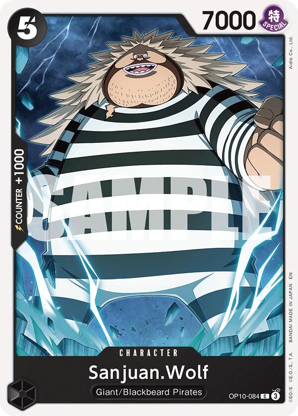 Image of Sanjuan.Wolf (Reprint) [Starter Deck: Black Marshall.D.Teach]