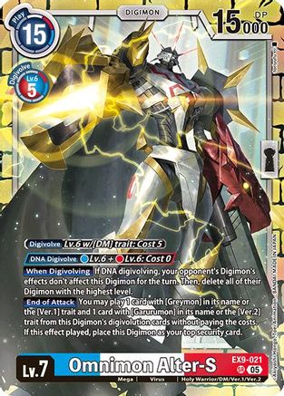 Image of Omnimon Alter-S [EX9-021] [Versus Monsters]