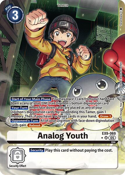 Image of Analog Youth [EX9-069] (Alternate Art) [Versus Monsters]