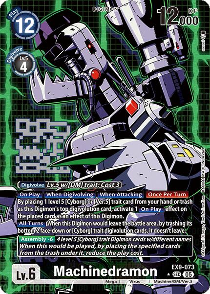 Image of Machinedramon [EX9-073] (Alternate Art) [Versus Monsters]