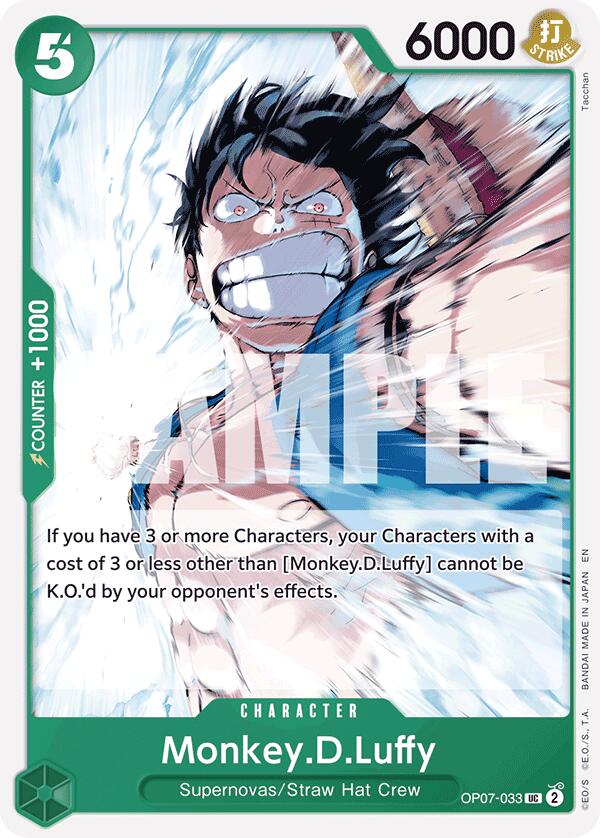Image of Monkey.D.Luffy (Reprint) [Starter Deck: GREEN Jewelry Bonney]