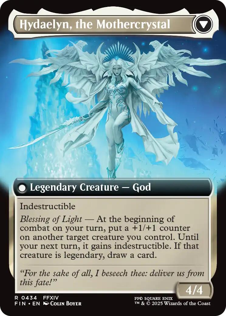 Image of Venat, Heart of Hydaelyn // Hydaelyn, the Mothercrystal (Extended Art) [FINAL FANTASY]