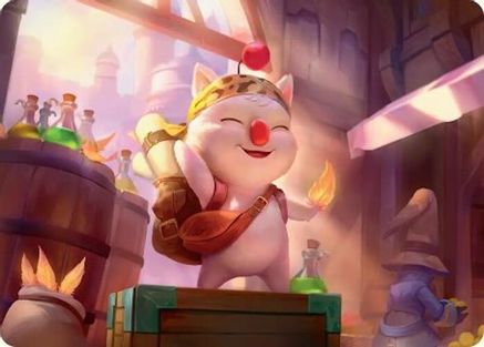 Image of Stiltzkin, Moogle Merchant Art Card [FINAL FANTASY Art Series]
