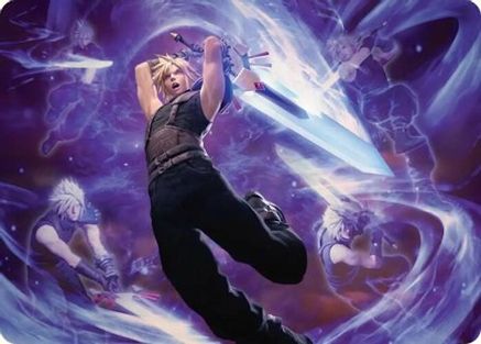 Image of Cloud's Limit Break Art Card [FINAL FANTASY Art Series]