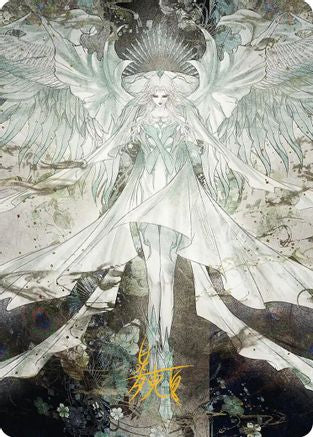 Image of Hydaelyn, the Mothercrystal Art Card (Gold-Stamped Signature) [FINAL FANTASY Art Series]