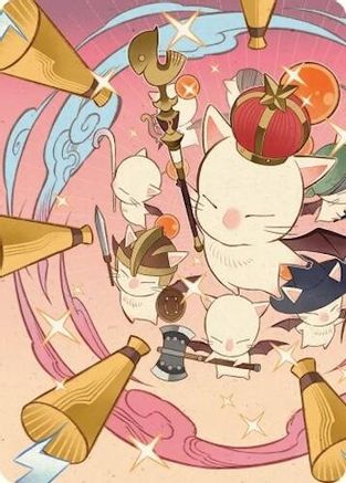 Image of Summon: Good King Mog XII Art Card [FINAL FANTASY Art Series]